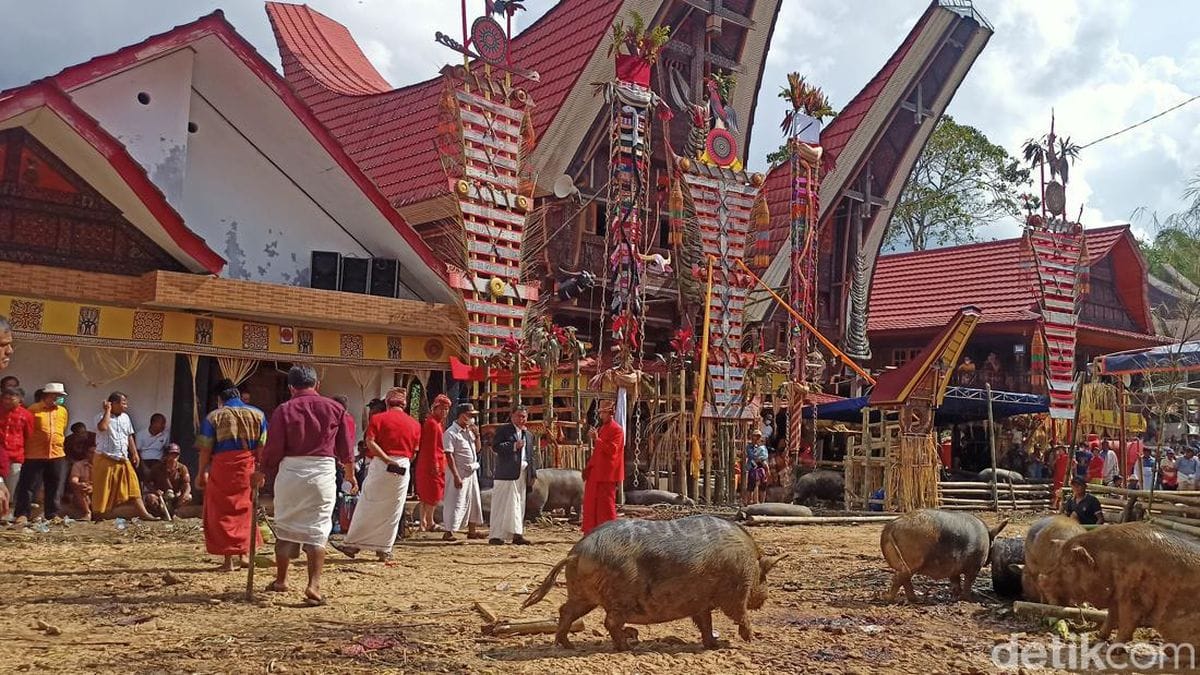 Celebration of a house (Mangrana banua)