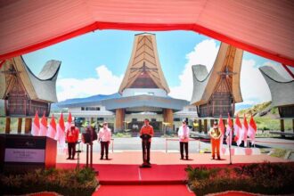 President Joko Widodo officially introduced the Toraja Airport