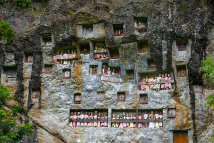 Toraja burial site