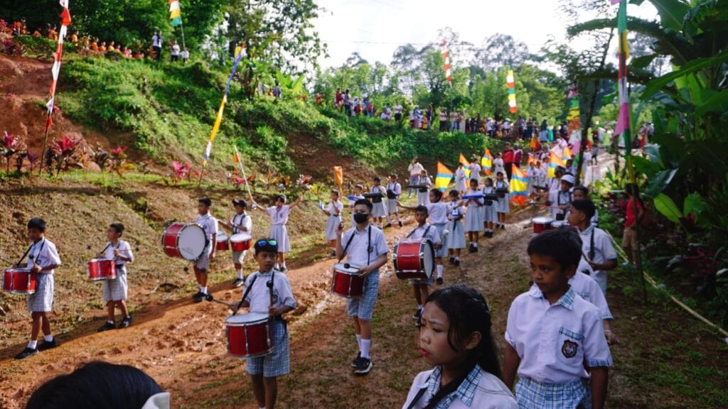 Marching Band at Bupati Cup IV in Sopai District