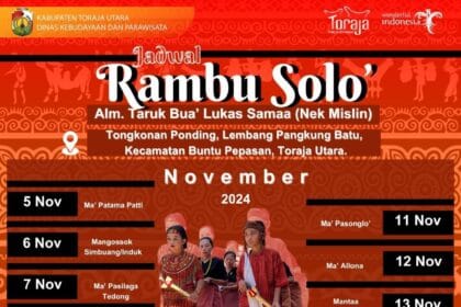 Rambu Solo’ Alm. Taruk Bua' Lukas Samaa (Nek Mislin)
