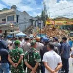 Eksekusi Objek Sengketa Tanah di Japal, Kota Rantepao (photo by diseputarkitanews.net)