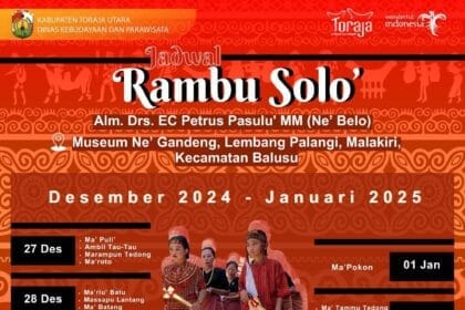 Rambu Solo’ Alm. Drs. EC Petrus Pasulu', MM (Nek Belo)