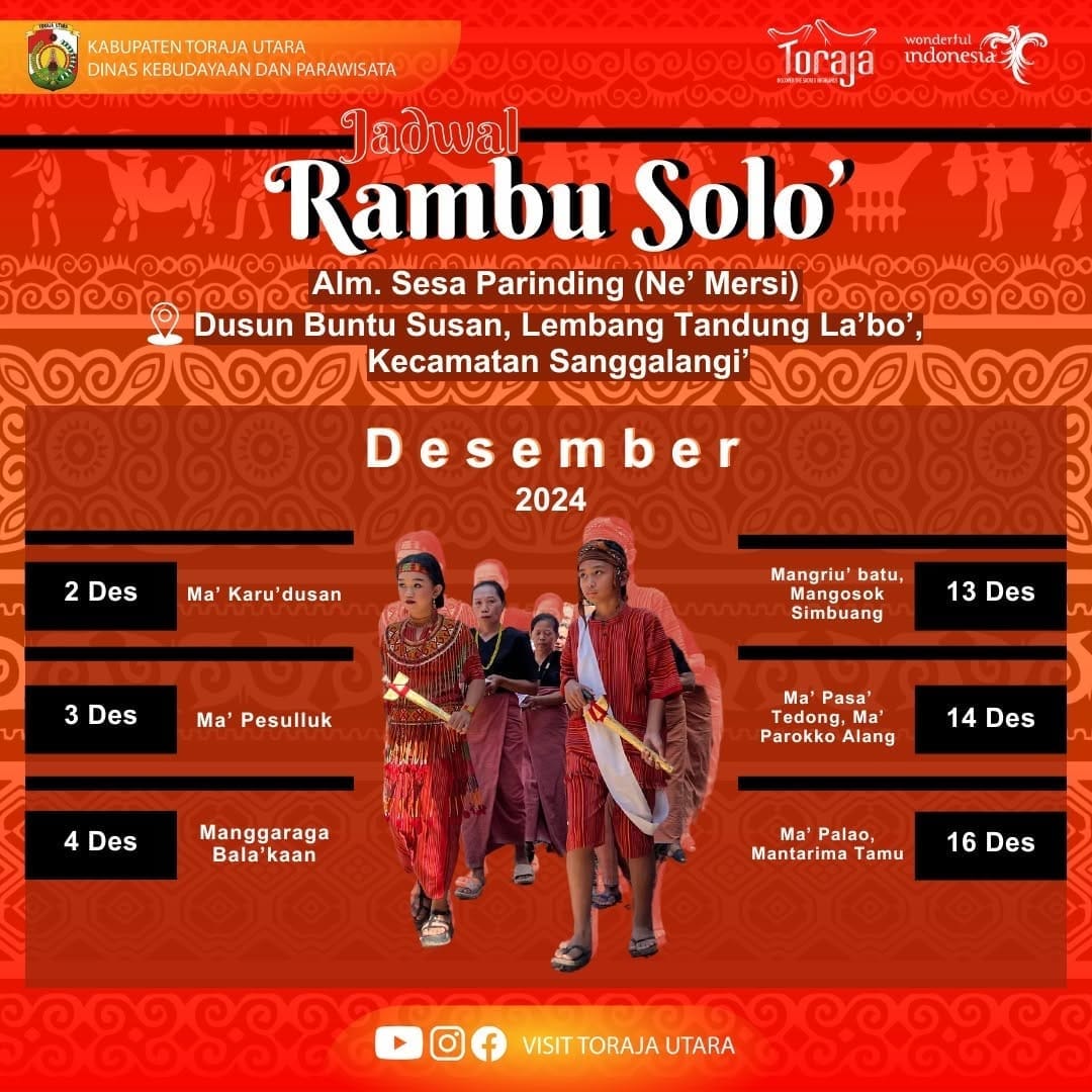 Rambu Solo’ Alm. Sesa Parinding (Nek Mersi)