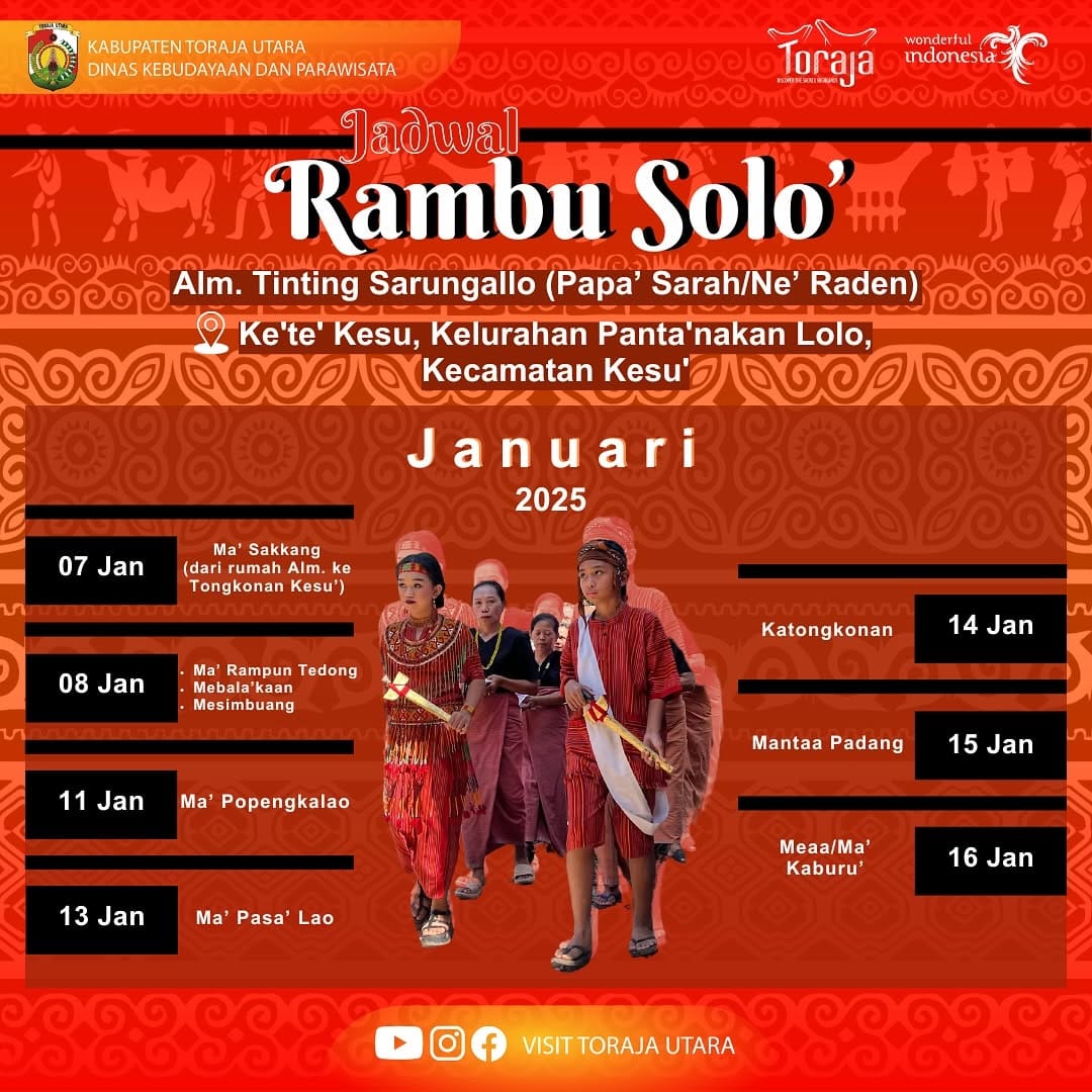 Rambu Solo’ Alm. Tinting Sarungallo (Papa' Sarah - Ne' Raden)