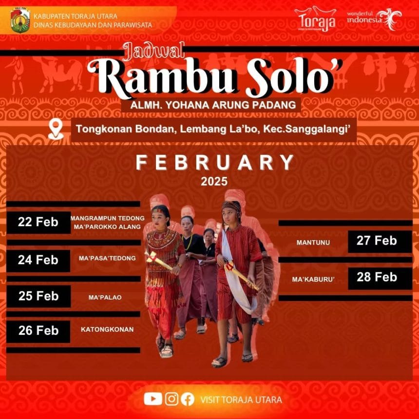 Rambu Solo’ Almh. Yohana Arung Padang