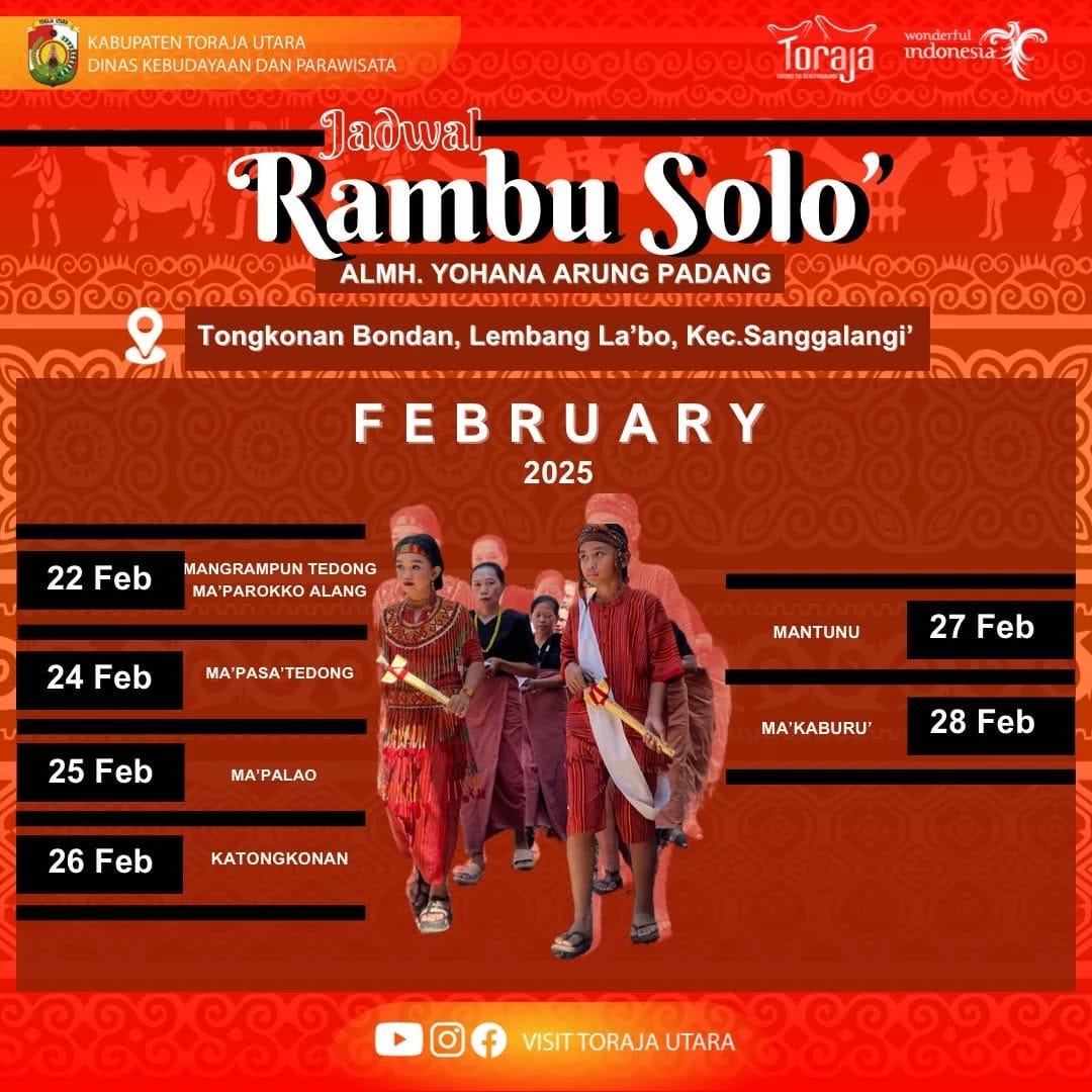 Rambu Solo’ Almh. Yohana Arung Padang