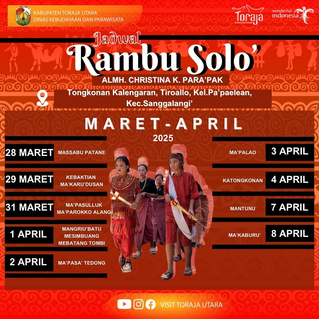 Rambu Solo’ Almh. Christina K. Para'pak