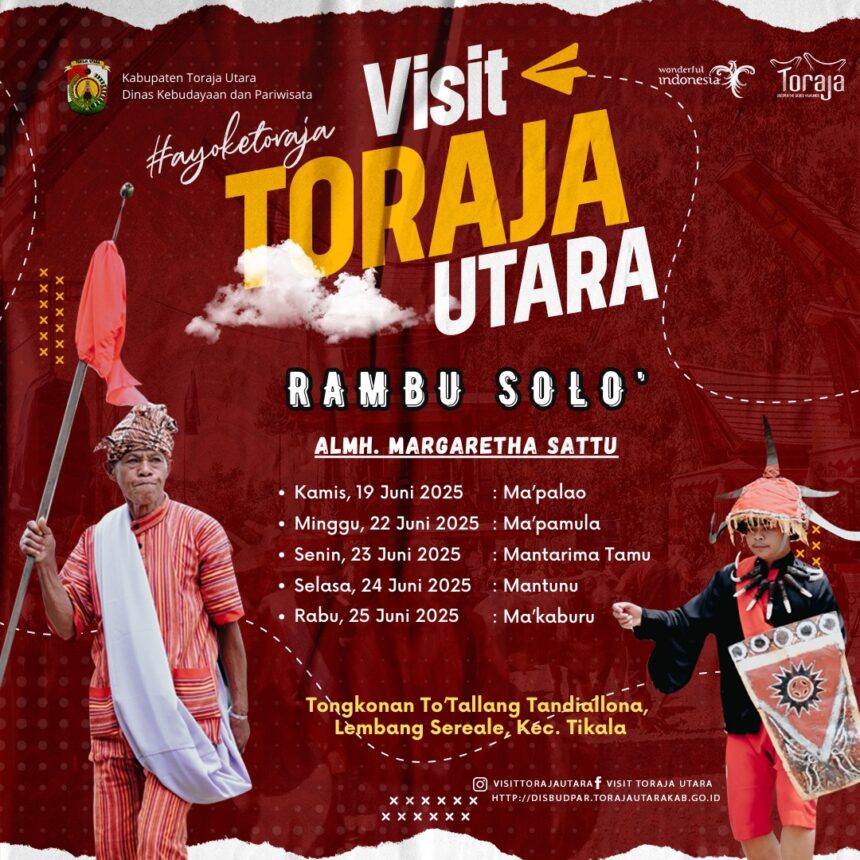 Rambu Solo’ Almh. Margaretha Sattu