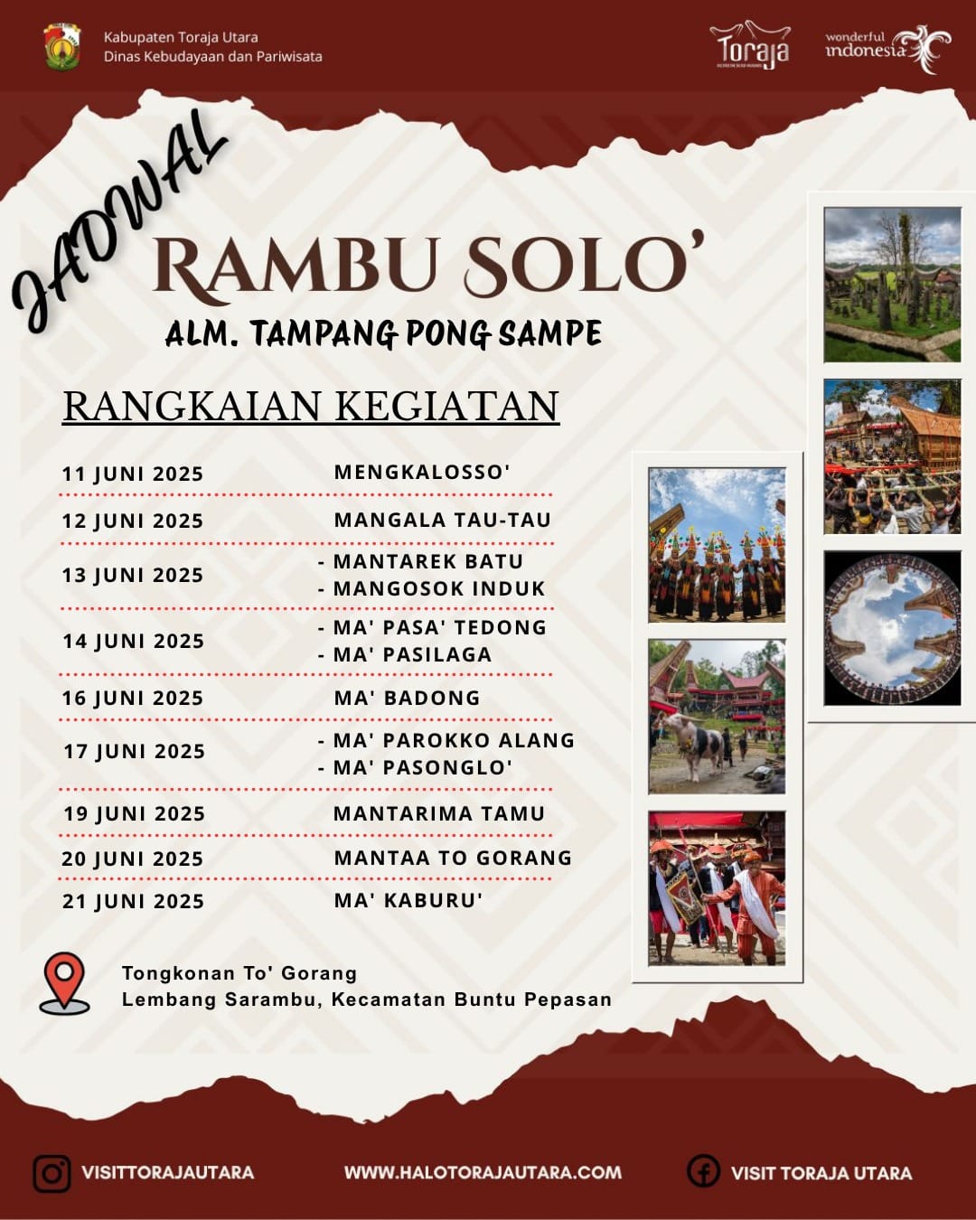 Rambu Solo’ Alm. Tampang Pong Sampe