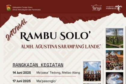Rambu Solo’ Almh. Agustina Sarampang Lande'