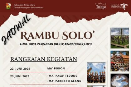 Rambu Solo’ Almh. Ludia Parrangan (Nenek Arang Nenek Lewi)