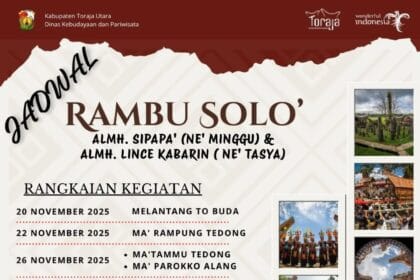 Rambu Solo’ Rambu Solo’ Alm. Sipapa' (Ne' Minggu) & Almh. Lince Kabarin (Ne' Tasya)