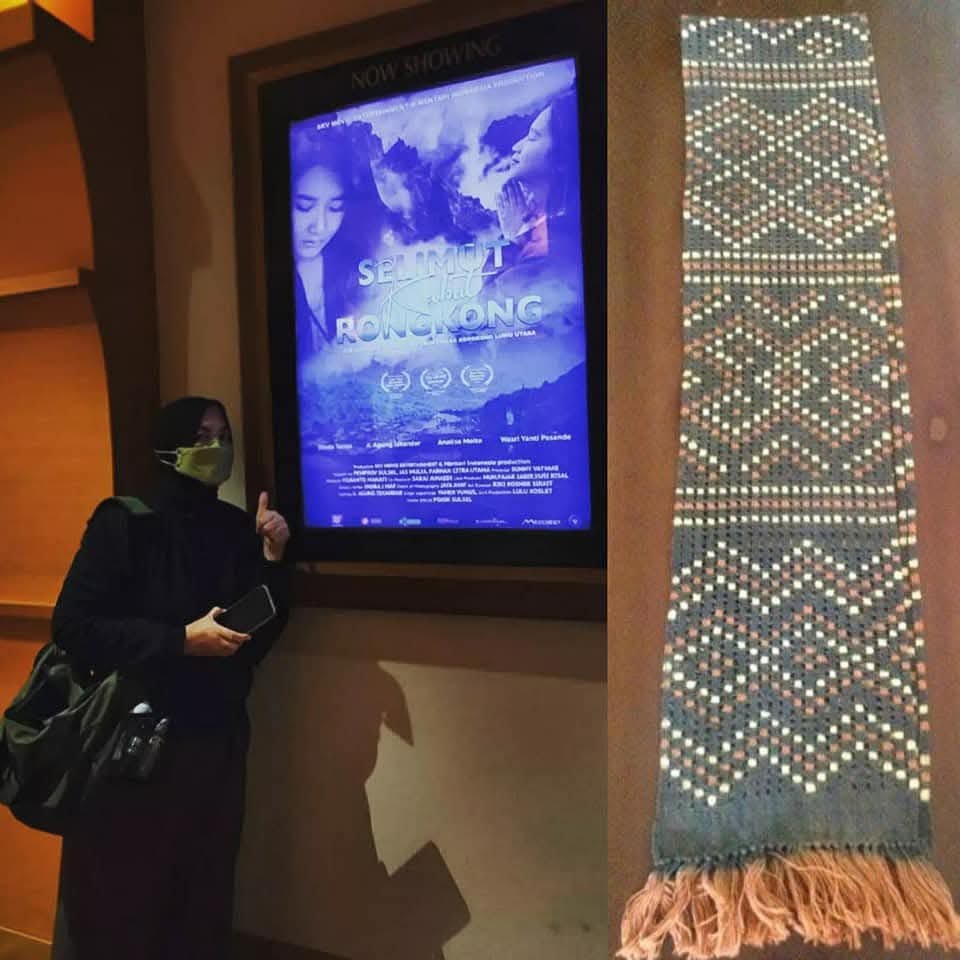 Tali To Batu, kain tenun ikat kuno dari Rongkong, Luwu Utara.”Koleksi pribadi Anny Marimbunna