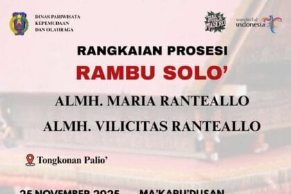Rambu Solo’ Almh. Maria Ranteallo & Almh. Vilicitas Ranteallo