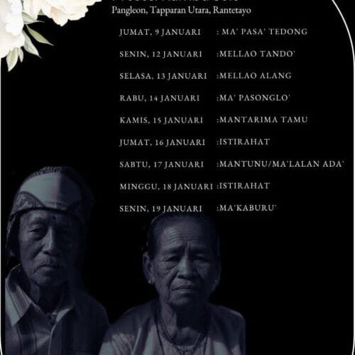 Rambu Solo’ Alm. Hendrik Rapang & Almh. Martha Lapi' Bara' Langi'