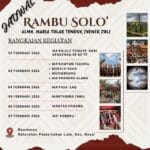 Rambu Solo’ Almh. Maria Tulak Tondok (Nenek Zul)