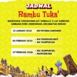 Syukuran Mangrara BanuaMerok Tongkonan Ao' Simballu' x Lai' Sundung - Upacara Rambu Tuka’ Toraja