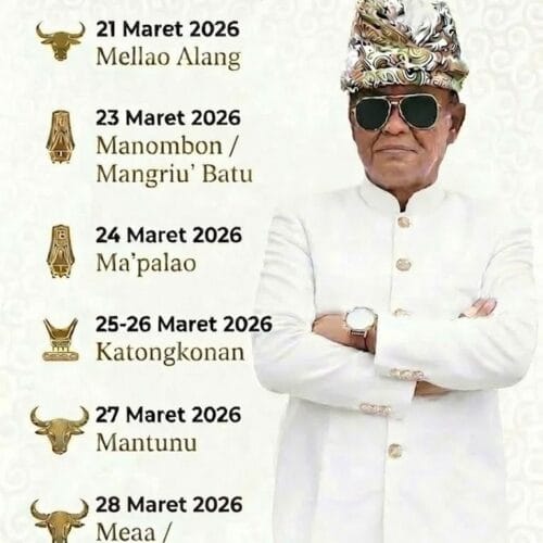 Rambu Solo’ Alm. Manga' Rante Patila, SE (Nenek Laso' Kiran)