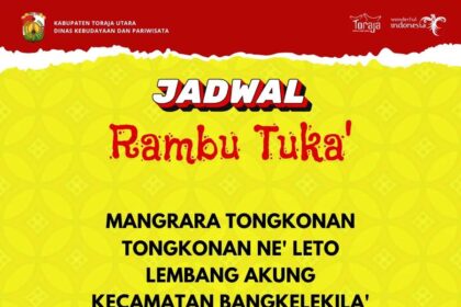 Syukuran Mangrara Banua (Merok) Tongkonan Ne'Leto - Upacara Syukuran Rambu Tuka’ Toraja