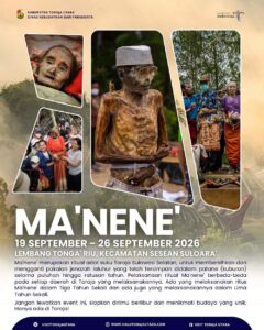 Ma'nene' Toraja - September 2026 (Lembang Tonga' Riu)