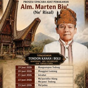 Pemakaman Adat Rambu Solo’ Alm. Marten Biu' (Nek Risal) - Juni 2026