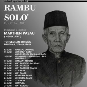 Pemakaman Adat Rambu Solo’ Alm. Marthen Pasau' (Nenek Jery) - Juni 2026