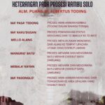 Rambu Solo’ Alm. Puang Ir. Albertus Toding (Nenek Rapa’)