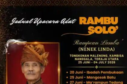 Pemakaman Adat Rambu Solo’ Alm. Rampean Lamba' (Nenek Linda) - Juni & Juli 2026