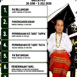 Pemakaman Adat Rambu Solo’ Almh. Magdalena Arruan Manapa' Pampang Bonga - Juni 2026