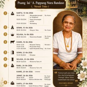 Pemakaman Adat Rambu Solo’ Almh. Puang Lai' A. Pappang Nura Bandaso - Juni 2026