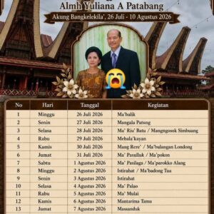 Pemakaman Adat Rambu Solo’ Alm. Lukas Lobo' & Almh. Yuliana A. Patabang - Agustus 2026