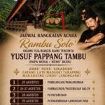 Pemakaman Adat Rambu Solo’ Alm. Yusuf Pappang Tambu (Nene’ Budi) – Agustus & September 2026