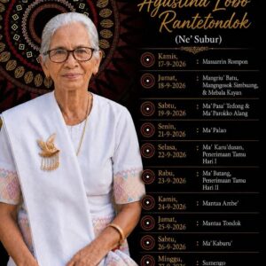 Pemakaman Adat Rambu Solo’ Almh. Agustina Lobo' Rantetondok (Ne' Subur) - September 2026