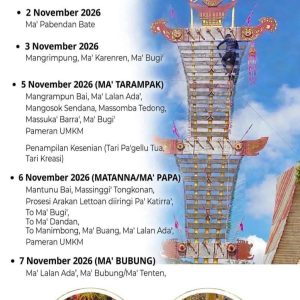 Syukuran Mangrara Banua (Merok) Tongkonan Potoksia & Kamiri - Upacara Syukuran Rambu Tuka’ Toraja